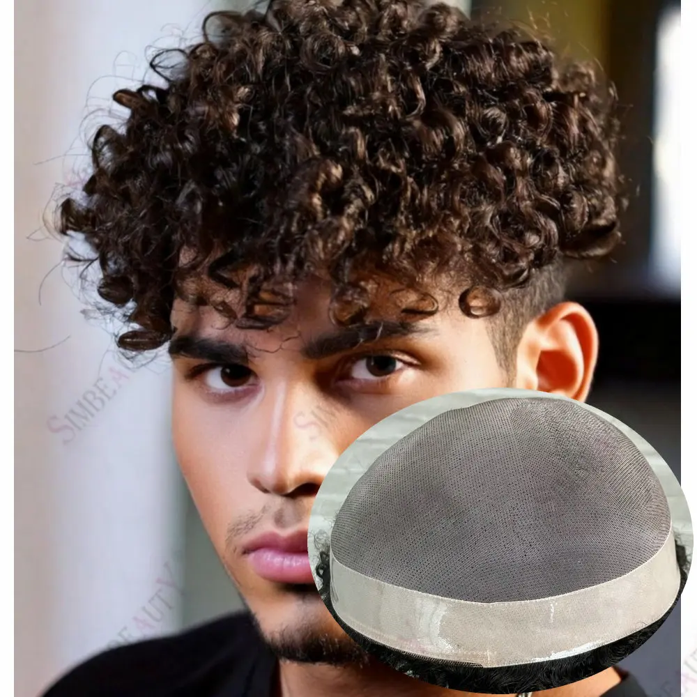 Men's Toupee 15Mm/1… - image