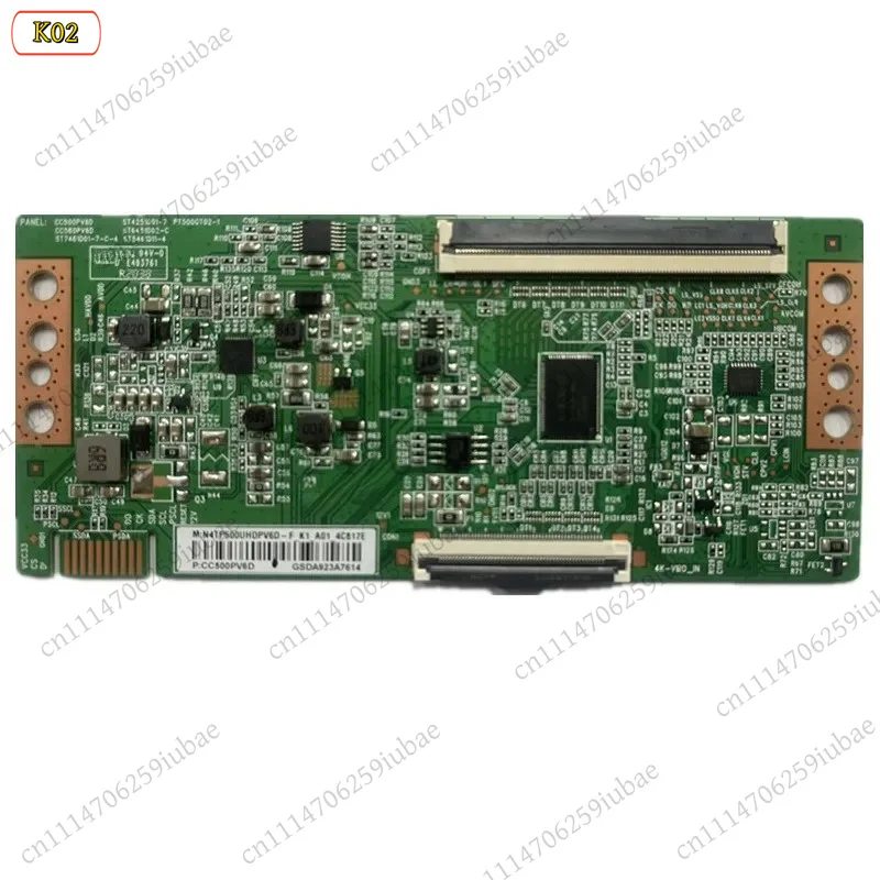LJ_CC500PV6D CC580PV6D Logic Board T-CON 4K to 2K Adapter Screen Cable Interface Electronic Parts