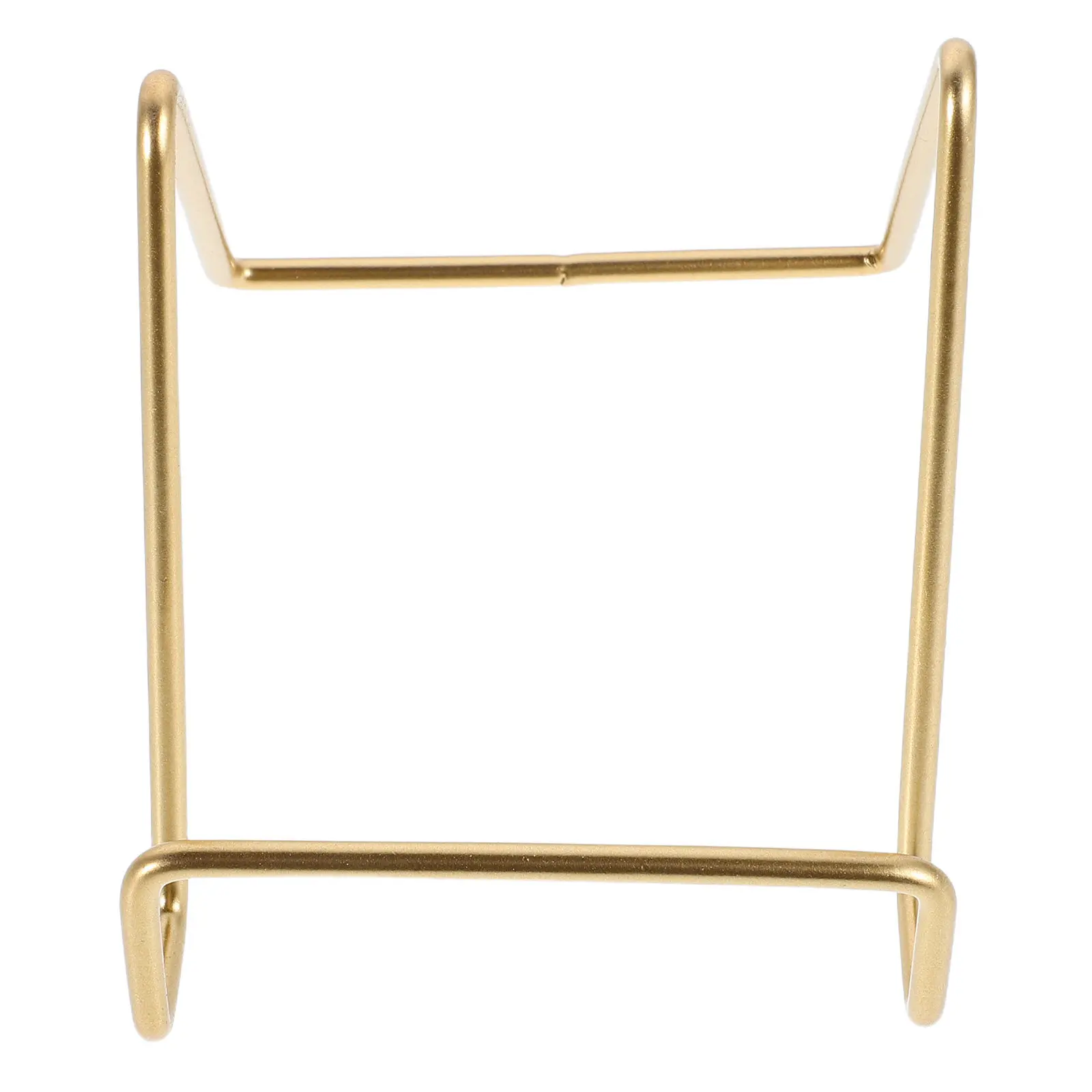 Iron Metal Photo Frame Easel Stand Desktop Storage Base for Home Albums Crafts Picture Frames Medals Display Organizer