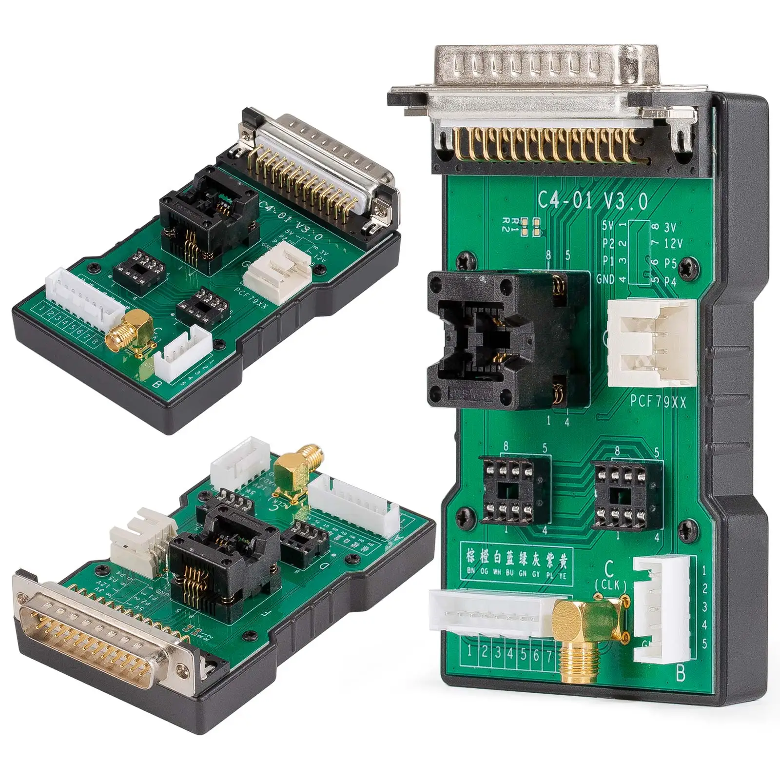 

OBDSTAR MP001 Programmer Read/Write Clone Data Processing For Cars, Commercial Vehicles +C4-01 Host + W004/W005/ECU Bench Jumper