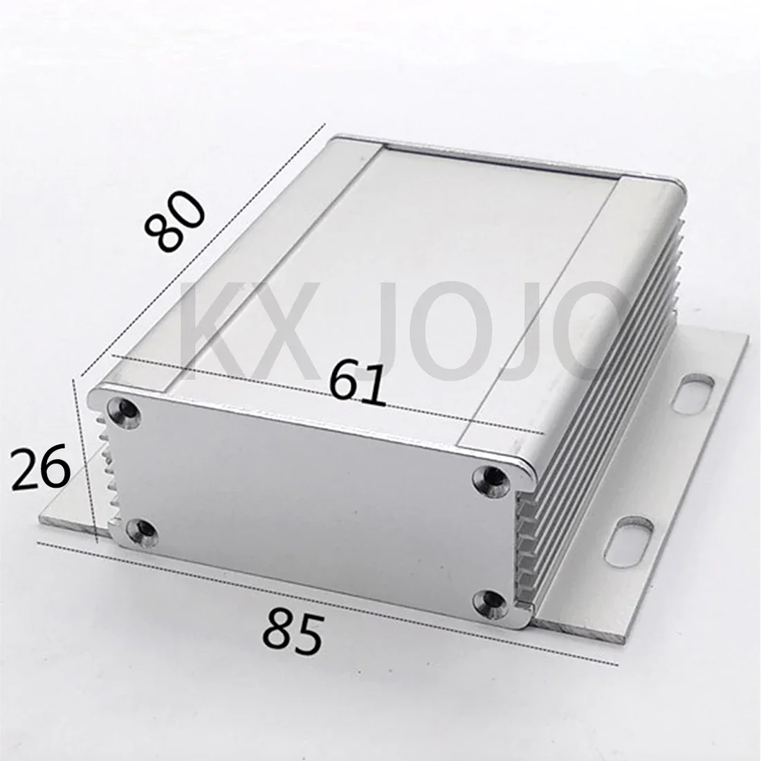 

Aluminum Enclosure 85*26*80mm Integrated Shell with Ears Profile Shell Battery Box Customized Aluminum Box PCB Shell Opening