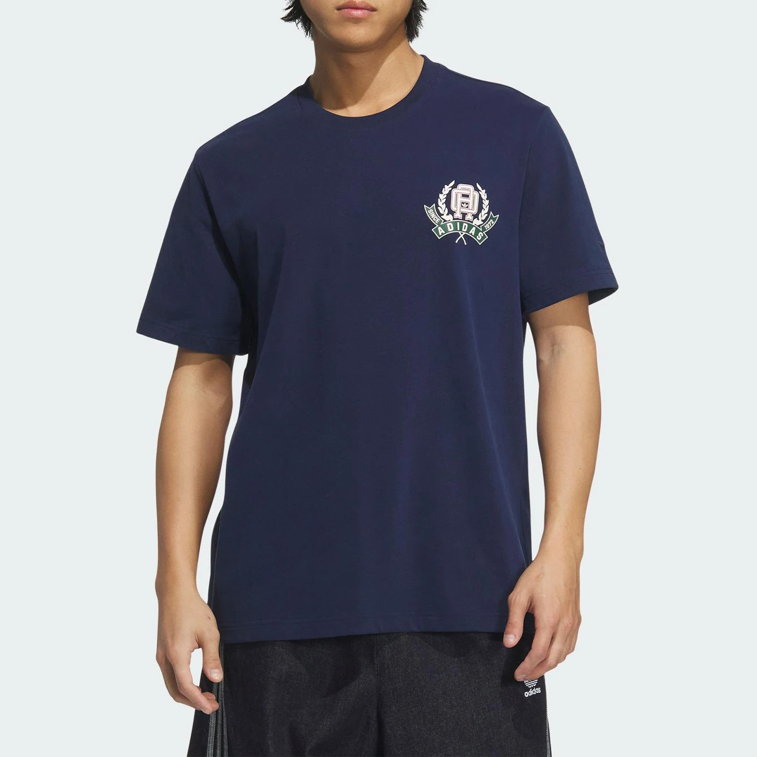 

Adidas Originals Men's Sports Knit Printed Breathable Tee KD1842