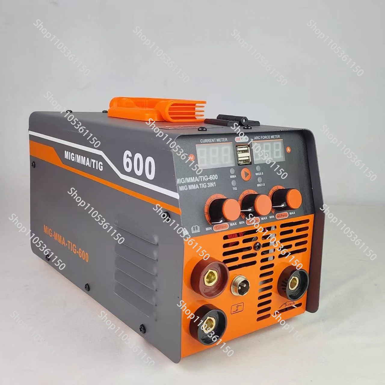 New Model 220V MIG Welders Portable IGBT Inverter Arc Welder USB 3 In 1 Gasless MIG/MMA/LIFT TIG Welding Machine 600 Amp