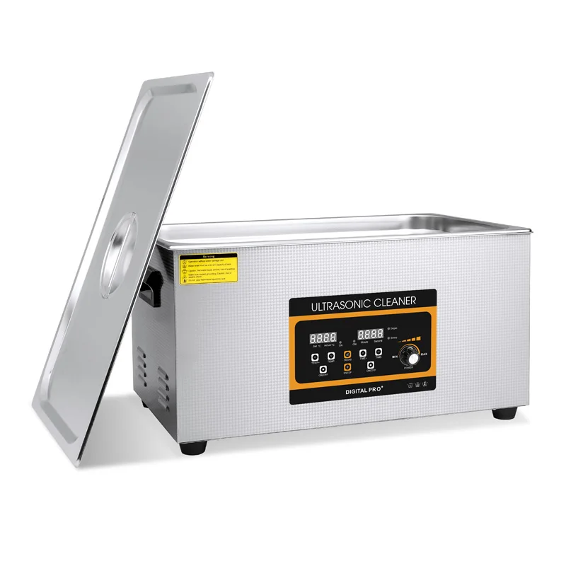 Skymen ZX-080ST 22L Ultrasonic Vinyl Record Cleaner Power Adjustable 40kHz 480W With Drain Value For Jewelry Glasses Watches