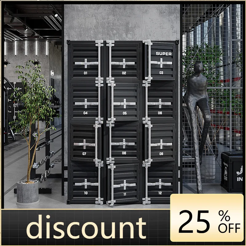 LTT Locker Industrial Style Locker Steel Staff Iron Cabinet