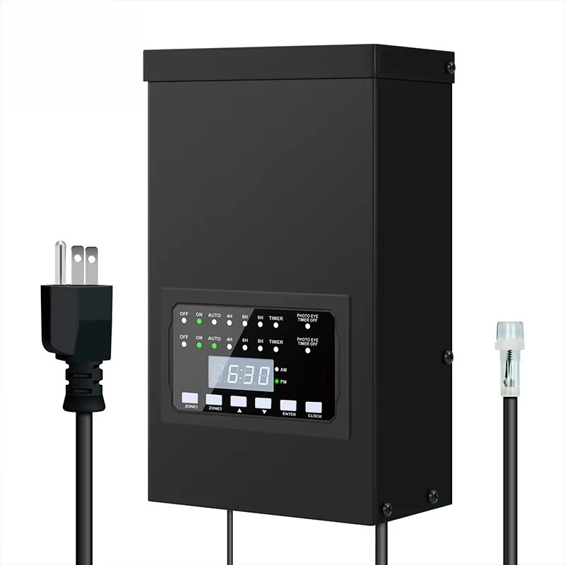 

150 Watt Outdoor Lighting Power Transformer with Timer for 120VAC 12V/14V Low Voltage Landscape Lighting