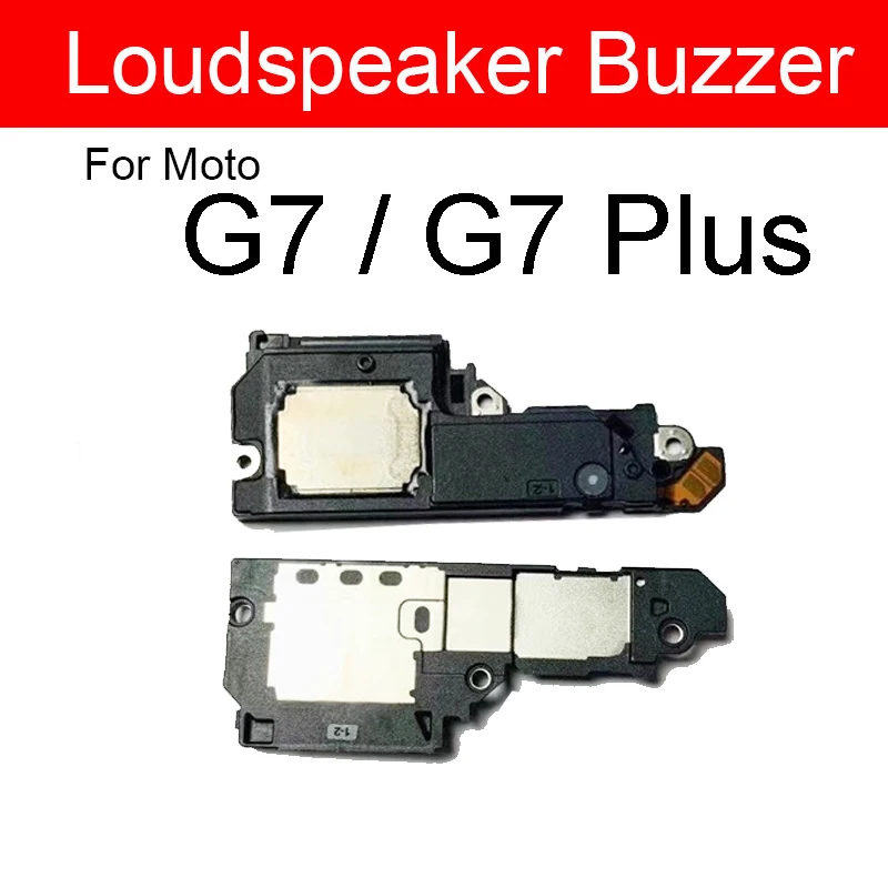 Altavoz de timbre para Motorola Moto M XT1662 E3 E4 G5s G7 G8 además una potencia X fuerza Z Z2 jugar Z3 altavoz Flex Cable