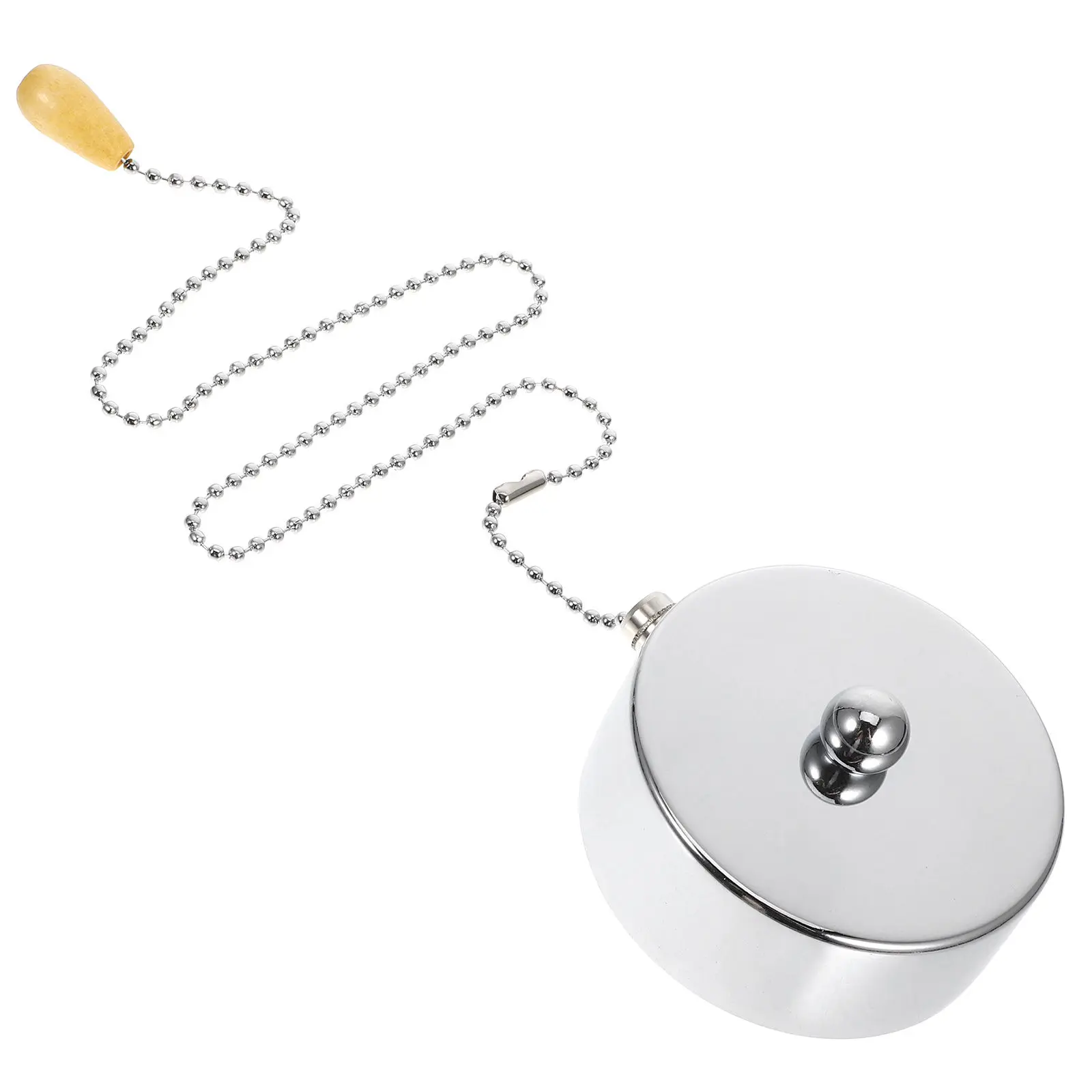 Wall Mounted Pull Chain Switch for Ceiling Fan Light Bedside Exhaust Fan Control Minimalist Design Safe Easy Install Compatible