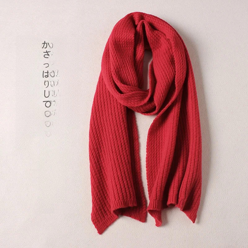 red-woolen-scarf-for-women-long-thiened-winter-ne-warmer-pure-woolen-vintage-twist-korean-sle-scarf-for-couples-new-year