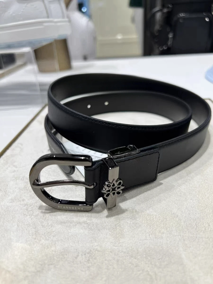 أزواج حزام نسائي جديد بإبزيم على شكل حدوة حصان قابل للتعديل من Golf بشكل مثالي مع أي تنورة أو سراويل #4