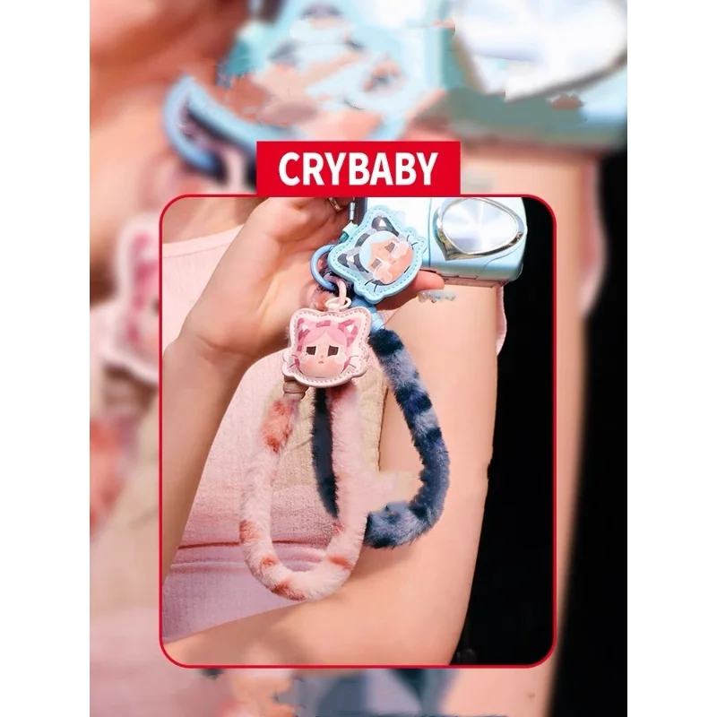 CRYBABY дикий, но милая серия, ремешок для мобильного телефона, слепая коробка, аниме-фигурка, сумка-угадай, орнамент, фигурки, куклы, модель, подарок