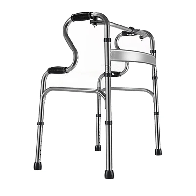 

High quality aluminum frame walker Adult crutches walking aids for disabled hospital folding walkers