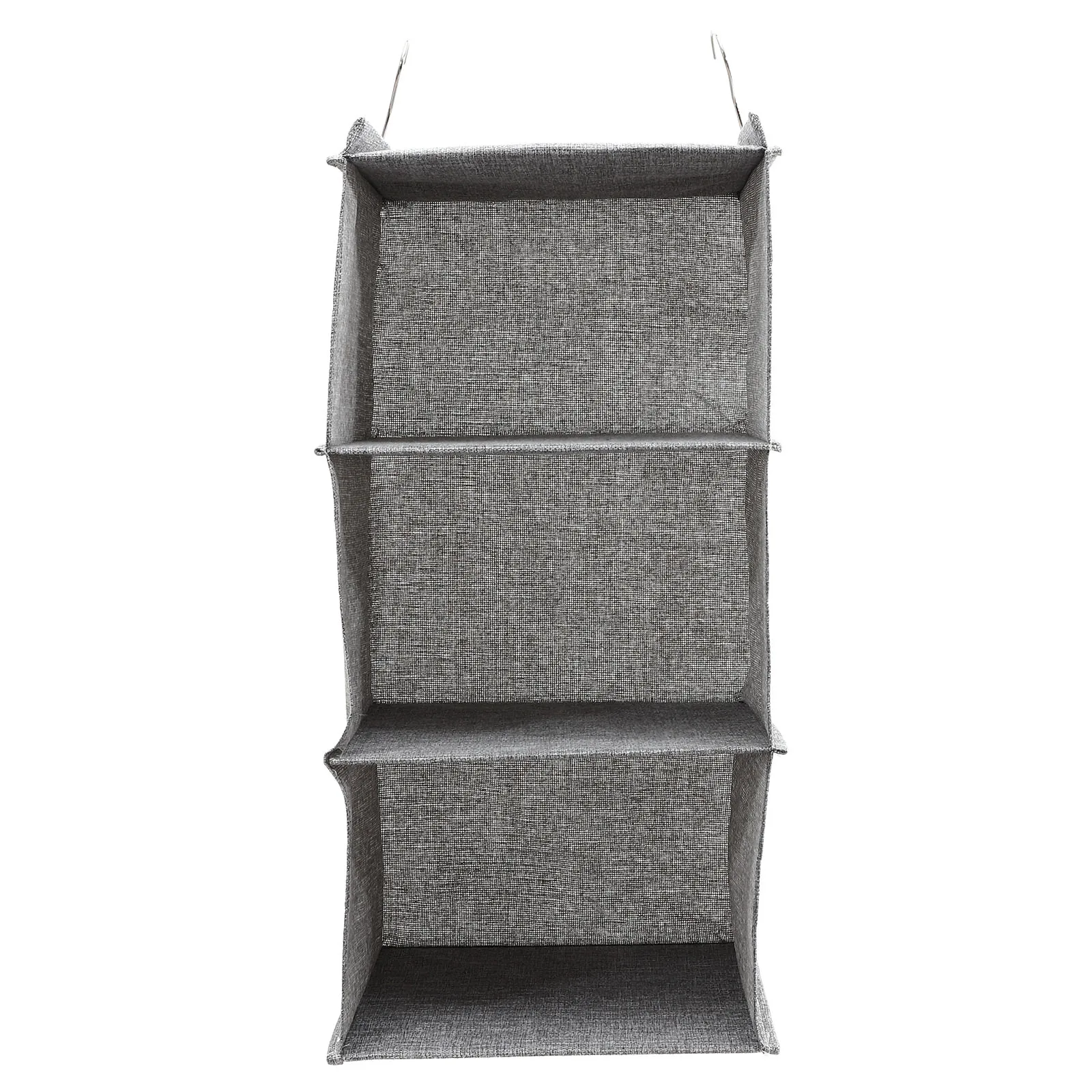 

Linen Closet ganizer Wardrobe Storage Bag 3 Layers Hanging Clothes ganizers Multi Layer Household Stainless Steel