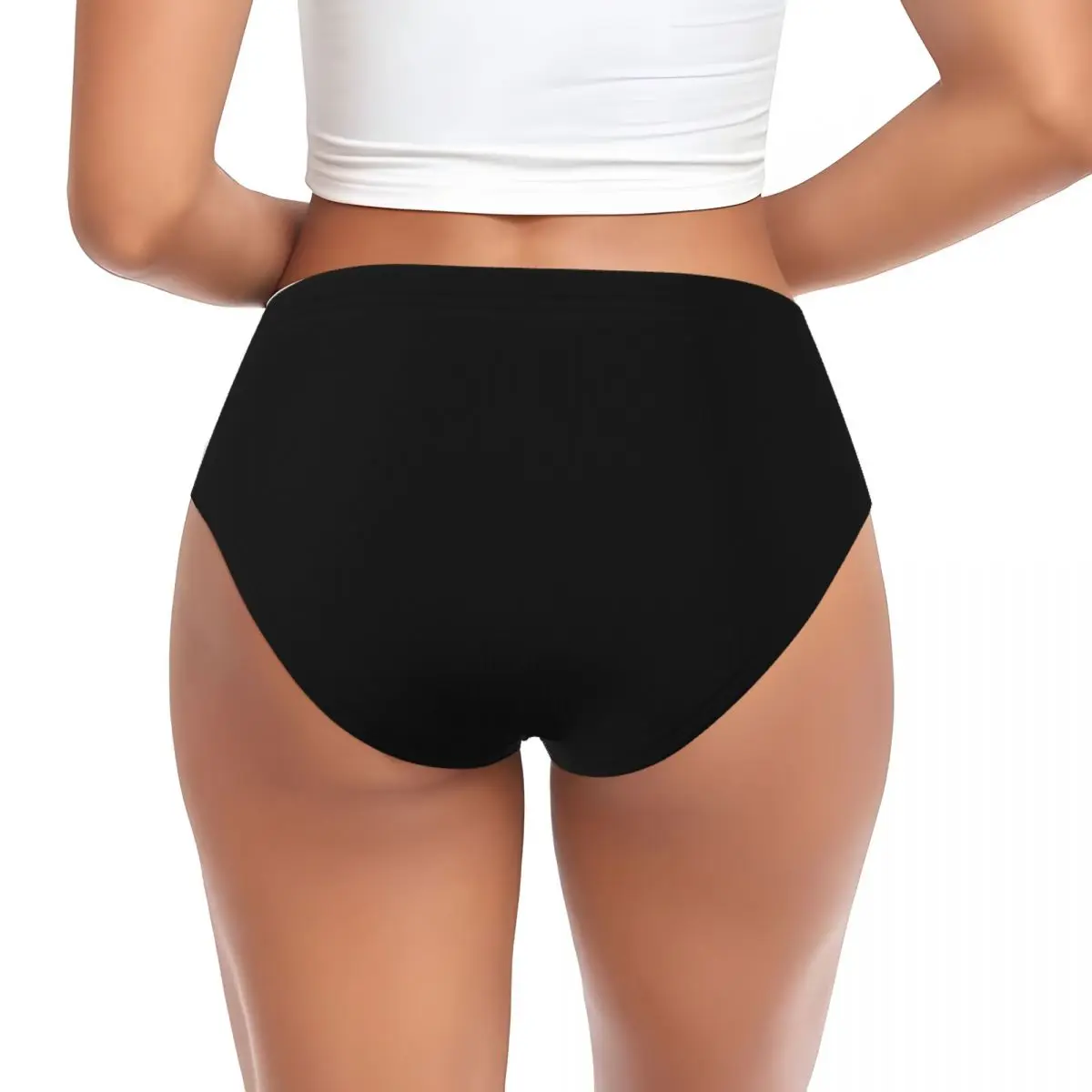 Custom Women's I Love My Boyfriend Panties Breathable Personalized Face Photo Briefs Underwear Valentine's Day Gifts Underpants