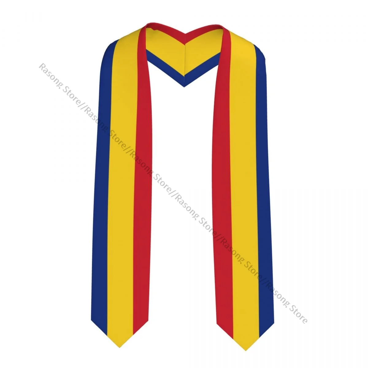 

Flag Of Romania Unisex Adult Graduation Stole Shawl for Academic Commencements Celebration Uniform