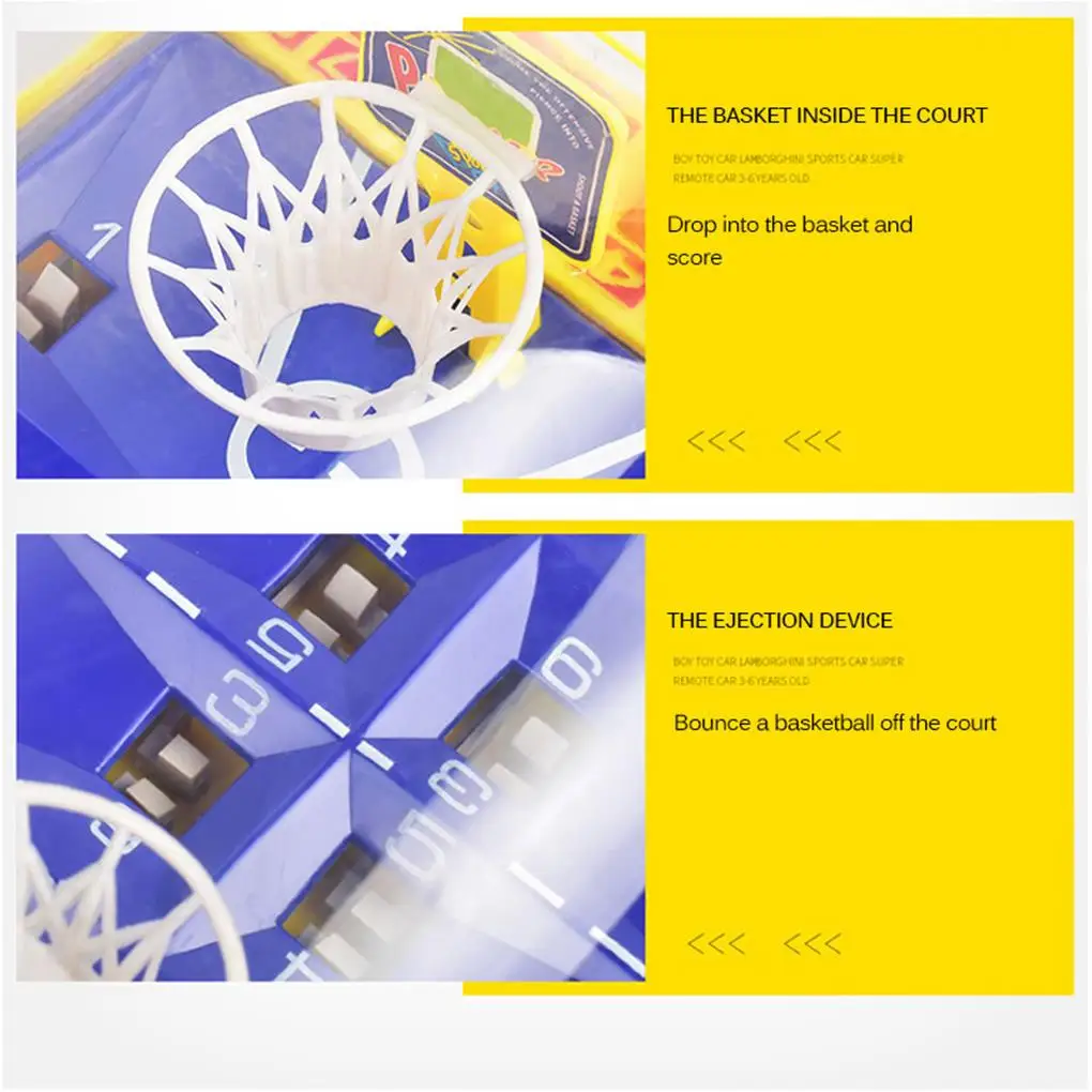 Competitief ouder-kind basketbal gevechtsspeelgoed Dubbele schietspellen Educatief tafelblad Familie Desktopspeelgoed voor kinderen en volwassenen