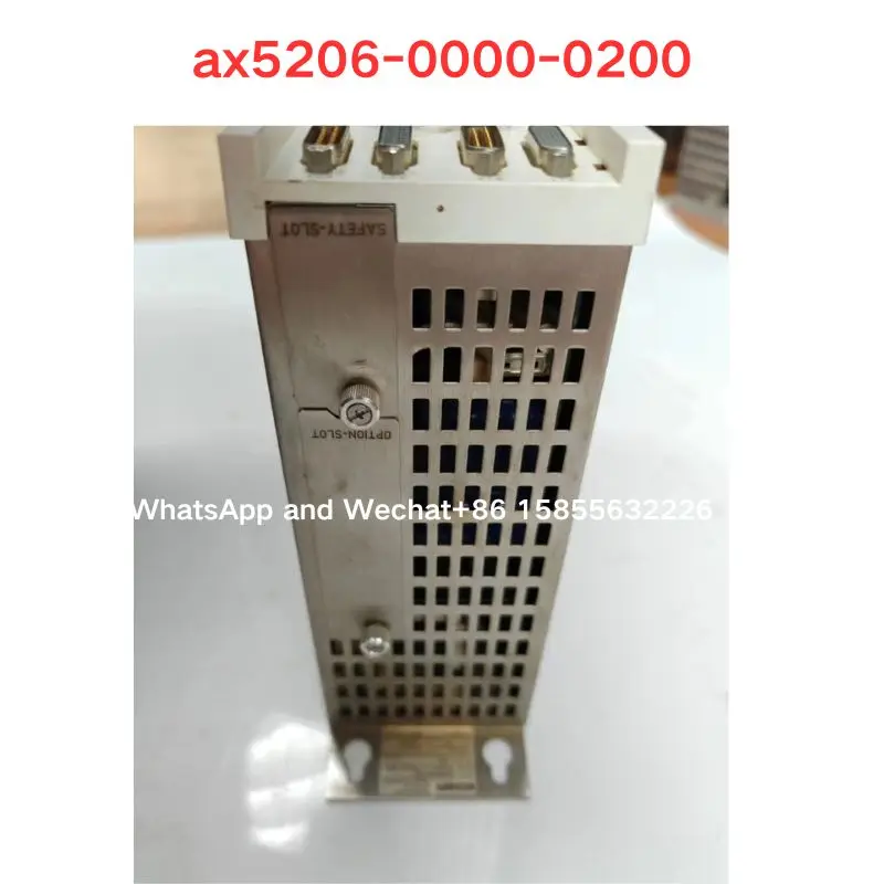 Used OEM disassembled parts ax5206-0000-0200 Servo driver Functional test OK almost new