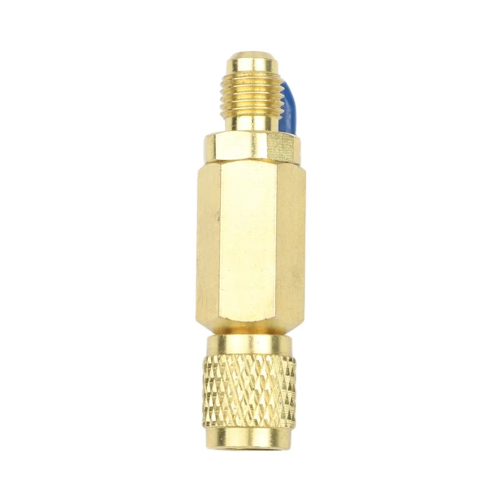 Brand New Practical Useful Straight Ball Valves Hose Barb Random Color Replacement For Refrigerant R410a 68 Mm