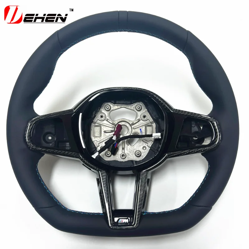 Carbon Fiber Steering Wheel For BMW New M2 M3 M4  G80 G82 G83 G87 2019-2023 Lerther Old Upgrade New 2025 M4 Customized