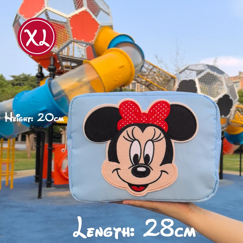 Disney Halloween Chest Pack Fanny bag Mickey Travel Cosmetic Storage Bag  Cartoon Pumpkin Toiletry Pouch Party Team Gift