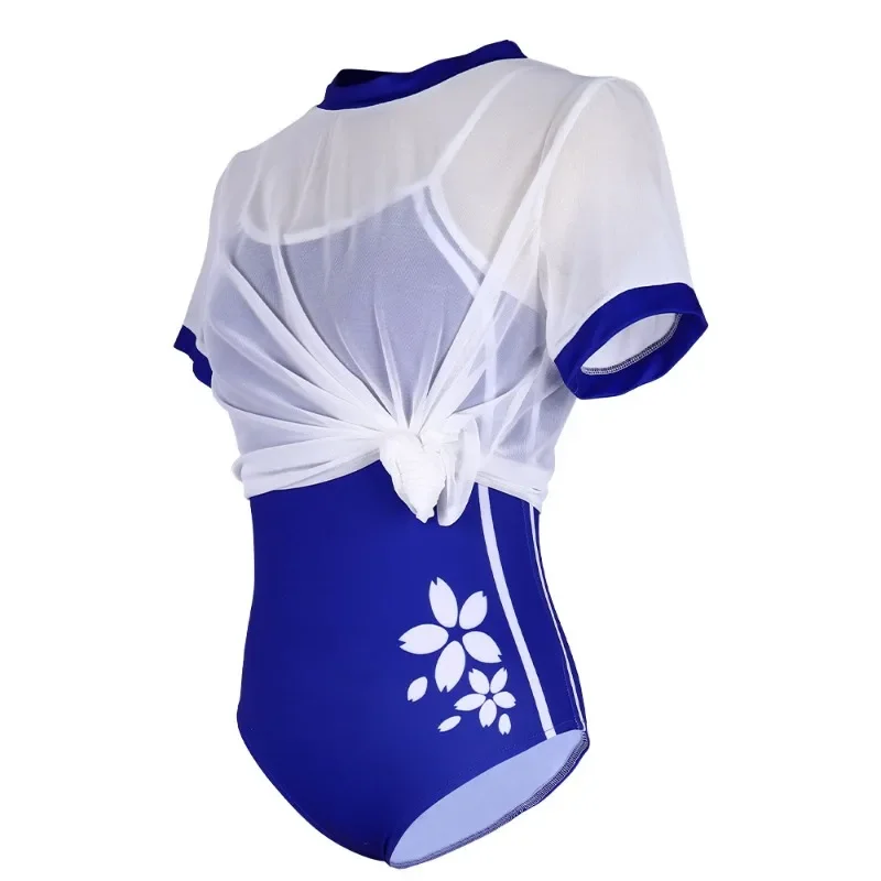 Игра Naraka Bladepoint Косплей Костюм Цучимикадо Куруми Пляжный купальник Летняя вечеринка Школьный купальник наряд Cos Gathering