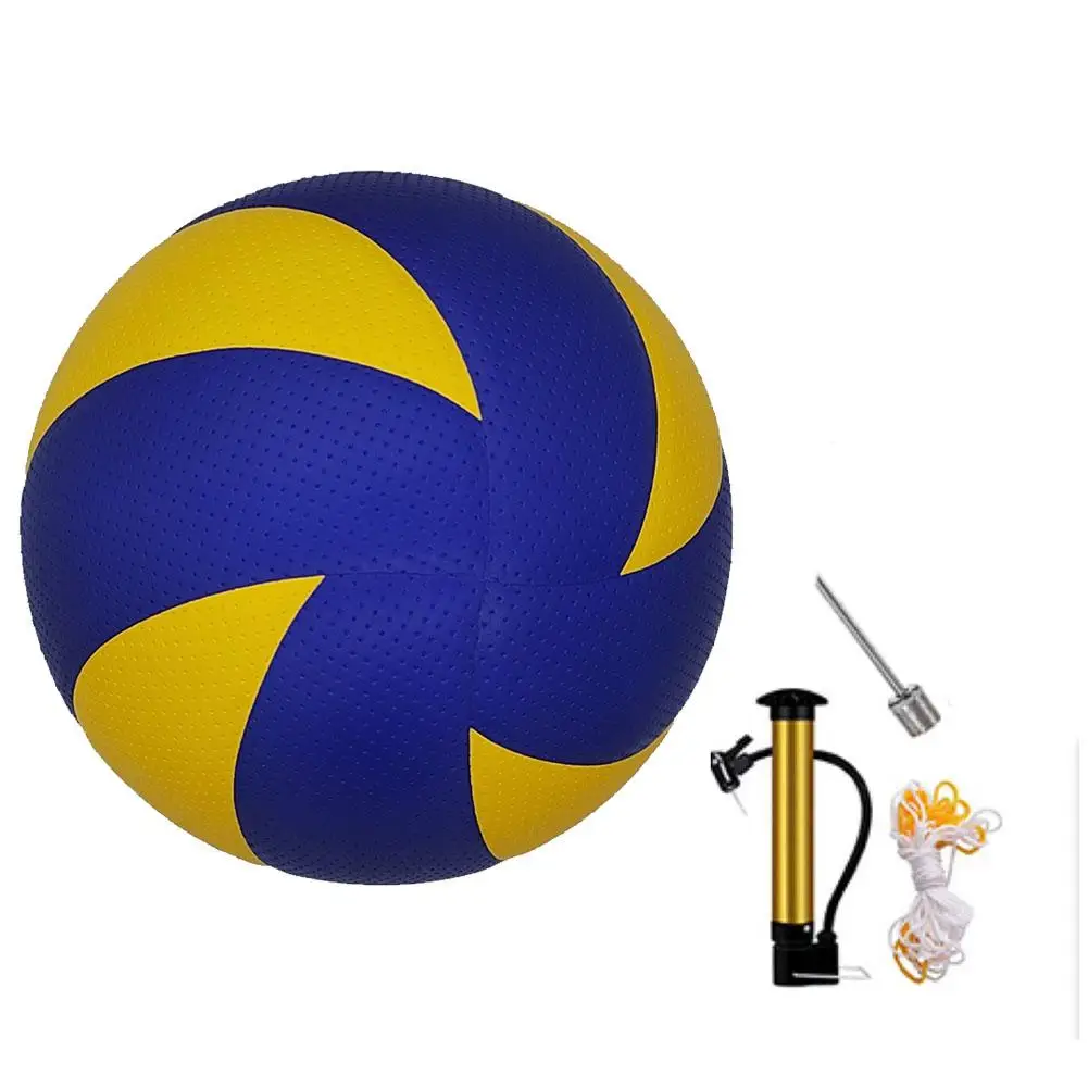 Professional PU leather Ball Size 5 Volleyball Soft Touch Indoor Outdoor Sport Gym Game Training Accessories