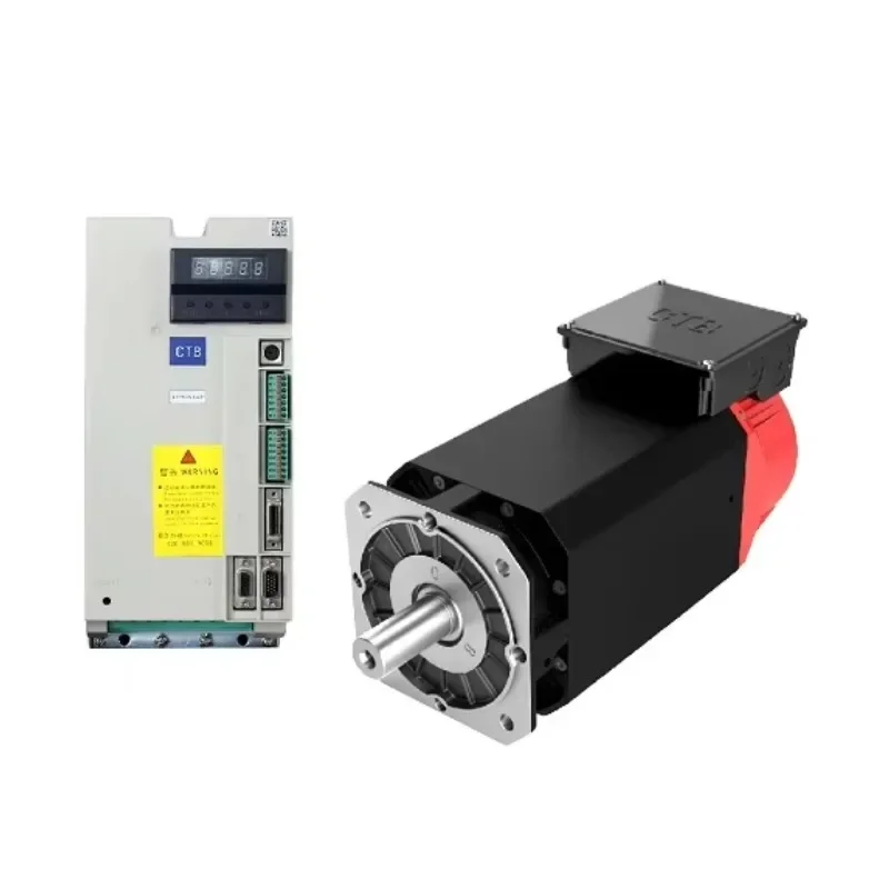 204mm 42N.m 220/380V AC Permanent Magnet Synchronous Servo Motor