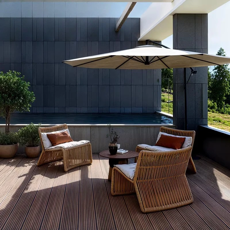 

Balcony Leisure Chair Homestay Home Single Sofa Chair Hotel Minimalist Sofa Coffee Table