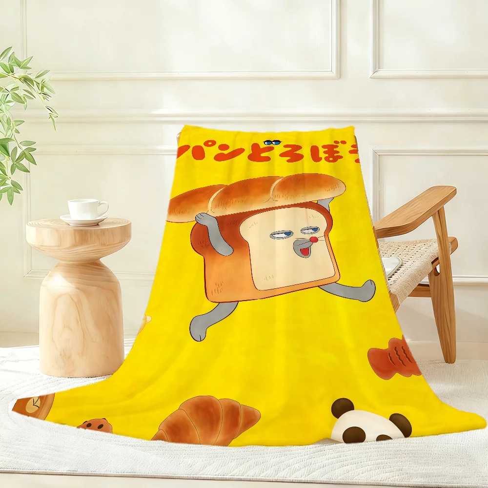 B-bread Cute T-thief Blanket Throw Super Cosy Plush Living Room Sofa Couch Childish Birthday Gifts