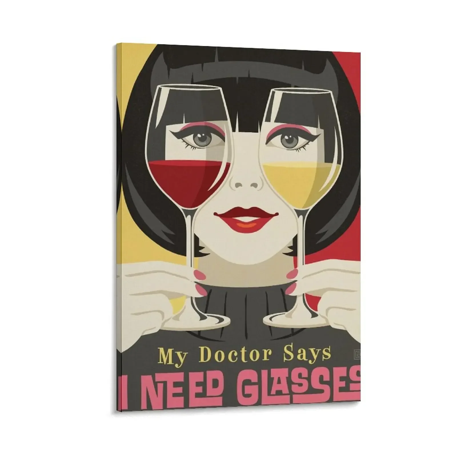 

My Doctor Says I Need Glasses Canvas Painting photos for living room Decoration for bedroom poster mural wall decor