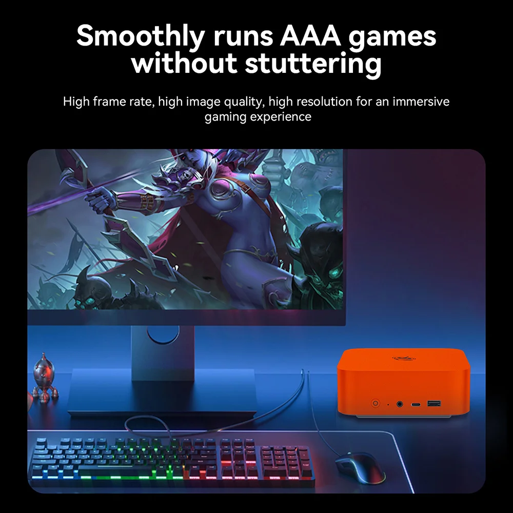 Beelink SER9 Pro SER10 Max Ubuntu Windows 11 OpenClaw Preinstalled AMD Ryzen 7 HX370 HX470 32GB RAM 1TB NVMe SSD Wifi6 Gaming PC