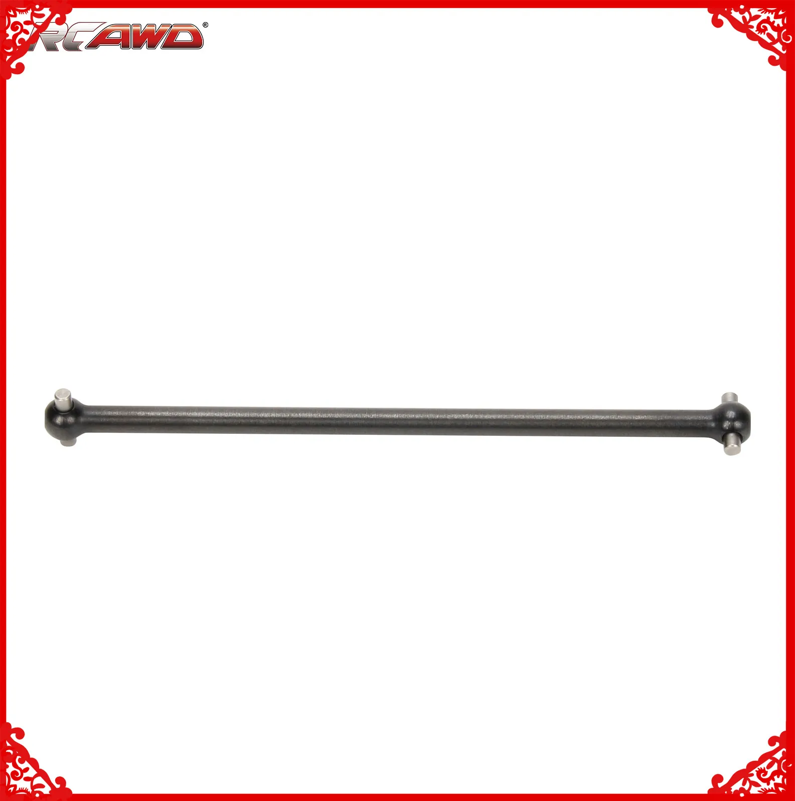 Steel dogbone center drive shaft 116mm for Arrma 1-8 6s BLX Kraton Notorious Outcast Typhon Talion RTR&EXB hopups upgrade part