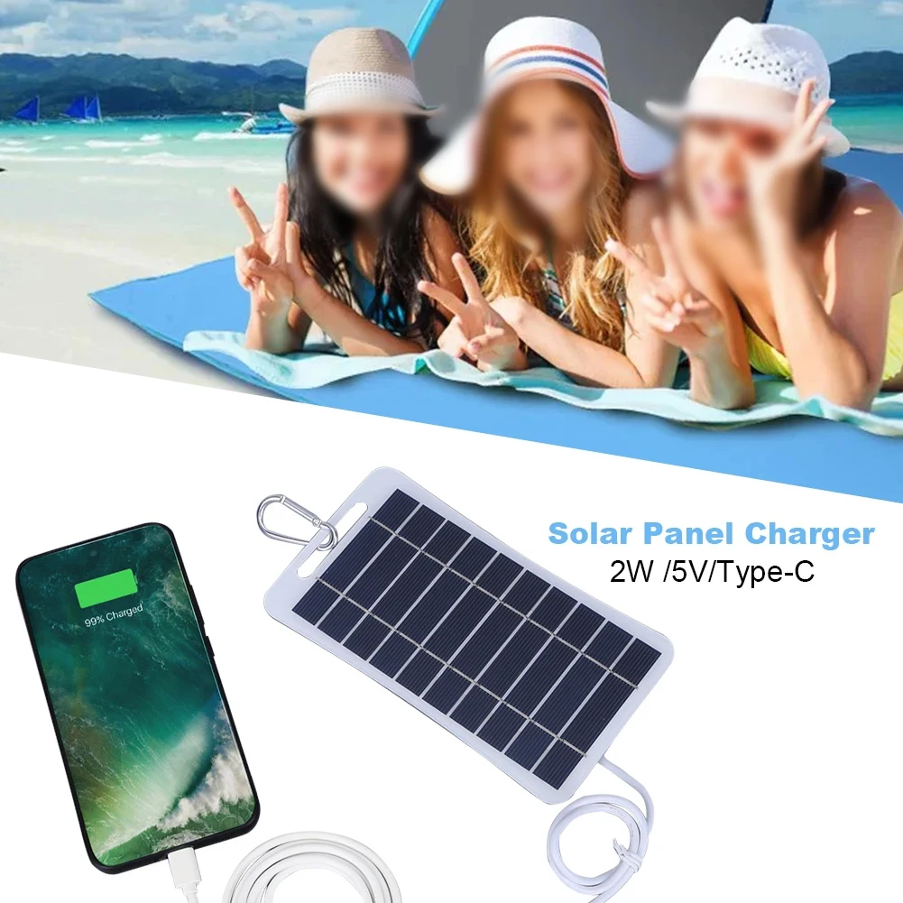 Garden Lights Camping HIGH EFFICIENCY Charging Mobile Phone Portable Solar Panel Waterproof Rechargeable Battery