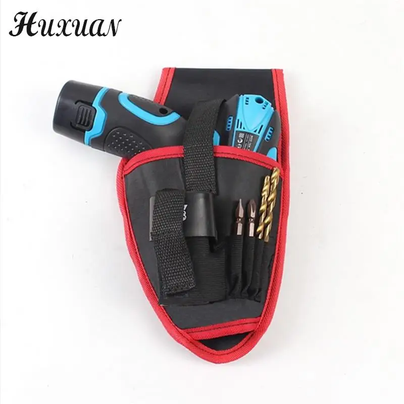 Portable Cordless Drill Holder Drill Cordless Screwdriver Waist Power Tool Bag