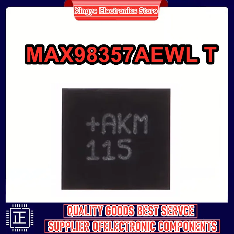 10PCS 100% New MAX98357AEWL+T MAX98357AEWL MAX98357A MAX98357 AKM BGA Chipset