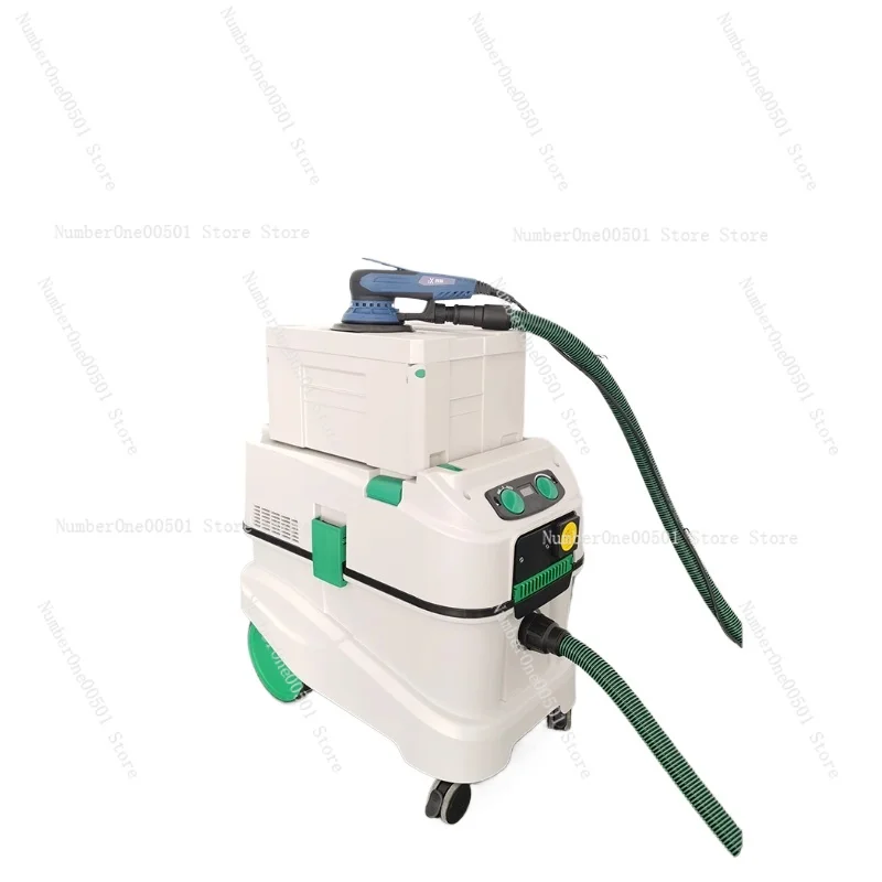 

Dust-Free Dry Grinding System Electric Brushless Pneumatic Sander Kit for Auto Body Putty with Vacuum Dust Collector