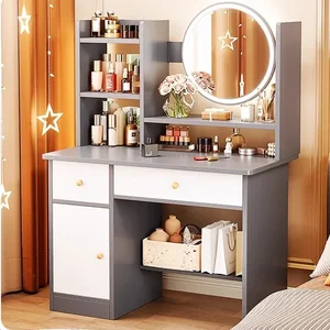 Makeup Room Vanity Modern Women's Luxury Dressing Garden Garden Cosmetic Denmier 12 Main Sales Mentes - №12