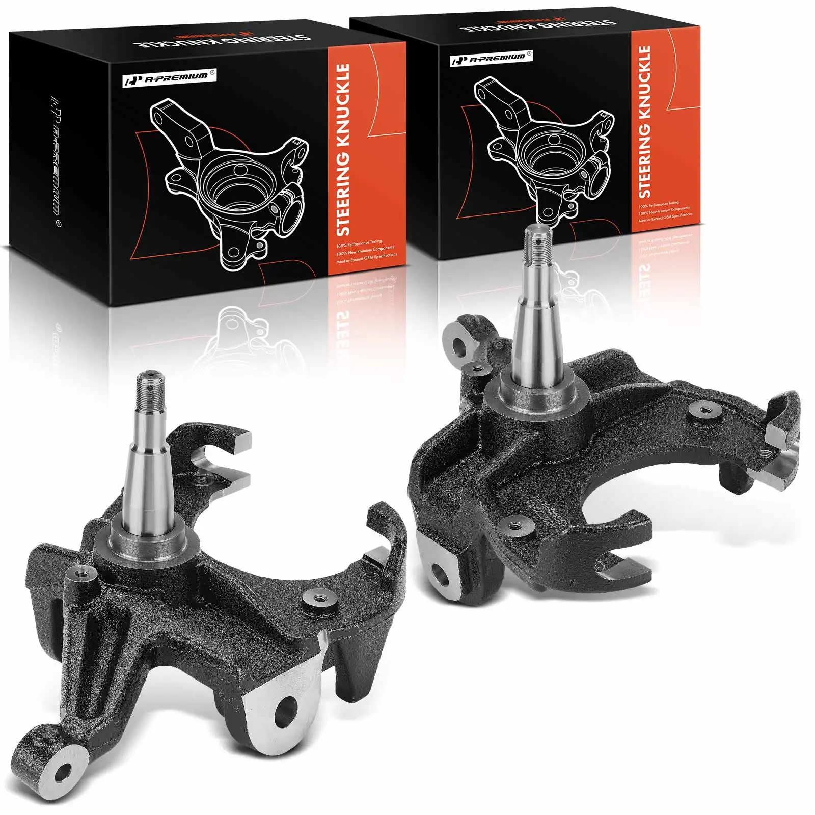A-Premium 2Pcs Front Left & Right 2.5Inch Drop Spindles Lower Suspension for Chevrolet C10 Suburban C10 Pickup 1971-1972