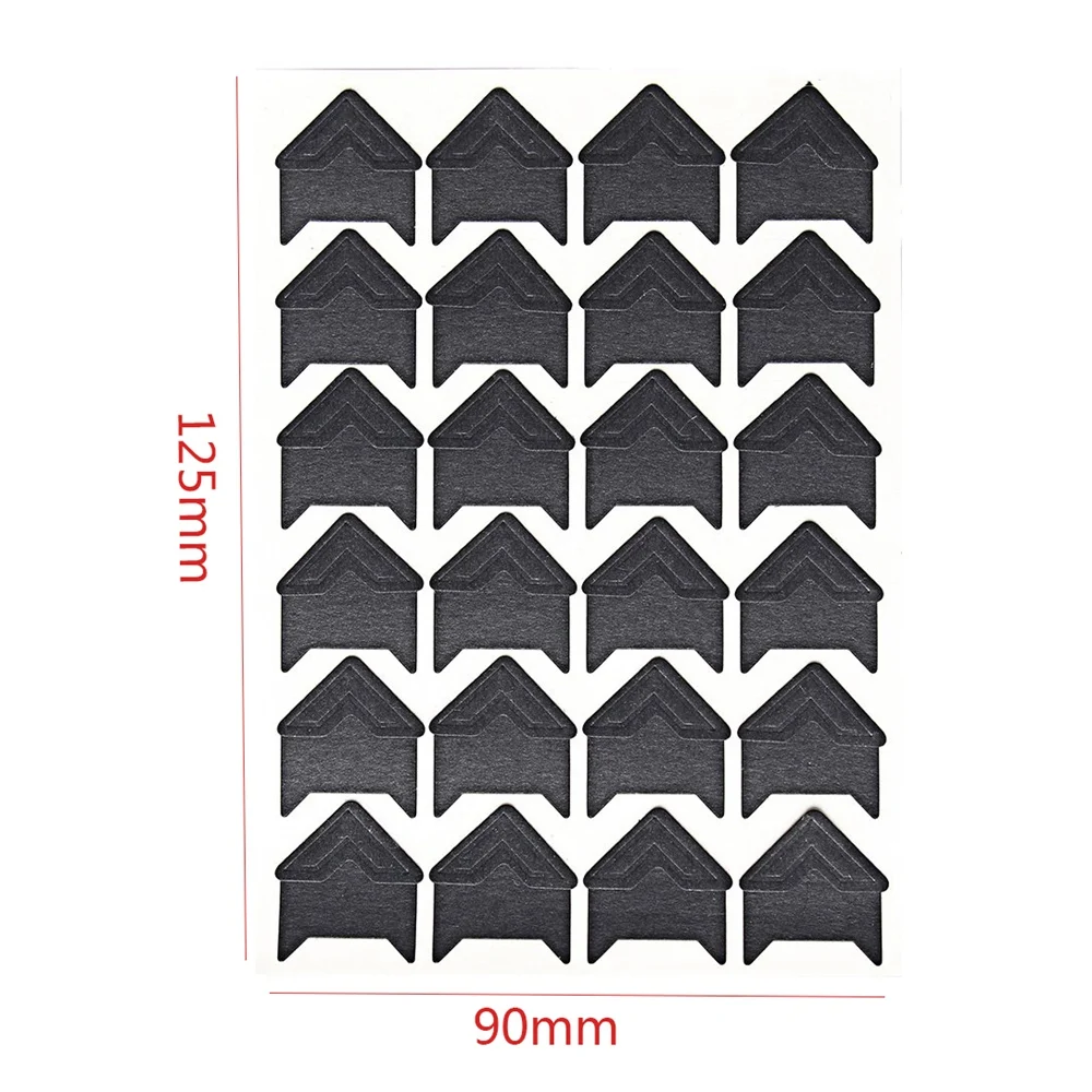 المهنية 10 ورقة زوايا الصور ملصقات بمادة لاصقة ذاتية، صور تصاعد ورقة ملصقات الزاوية لألبومات سجل القصاصات ذاتية الصنع #5