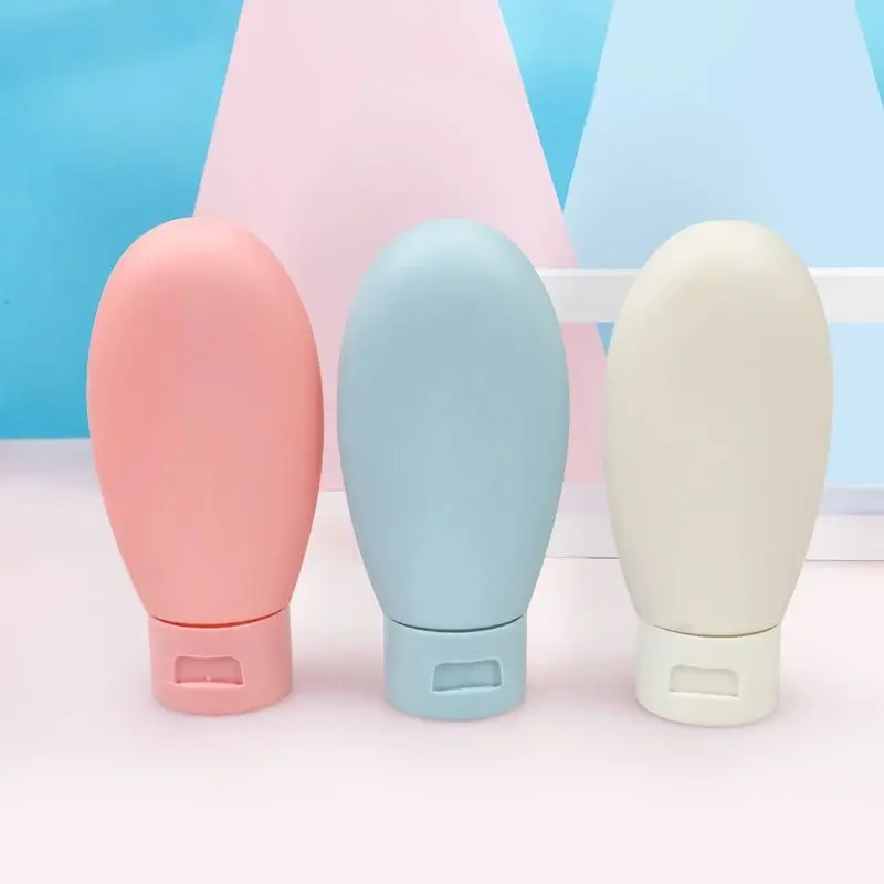 

3 Pieces/Set Travel Refillable Bottle Kit Portable Essence Shampoo Body Wash Bottle Container Portable on Airplane Compact