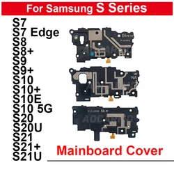 For Samsung Galaxy S20P S20 S7 Edge S8 S9 S10 Plus 5G S10E Motherboard Main Board Cover With Earpiece For S21 Ultra Repair Parts