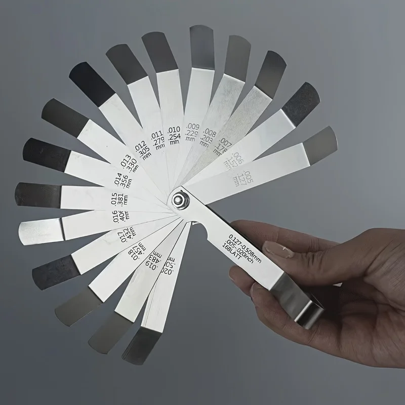 

0.127-0.508MM Stainless Steel High Precision Single Piece Plugger Engine Valve Clearance / Mechanical Gap Inspection Tools