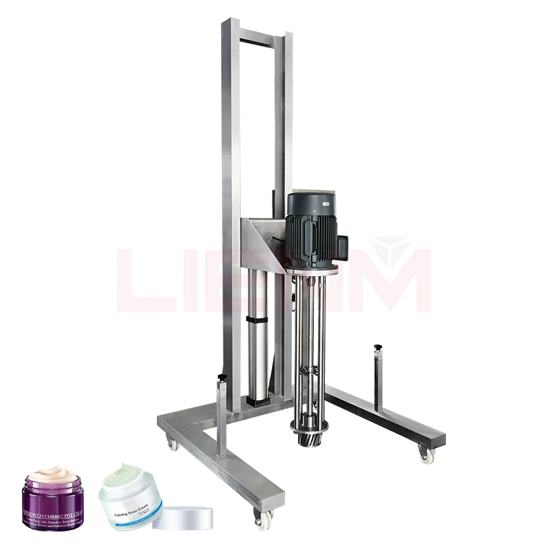 Homogenizer Mixer Cosmetic and Mixing tank for Cosmetics Liquid Soap High Shear Mixer
