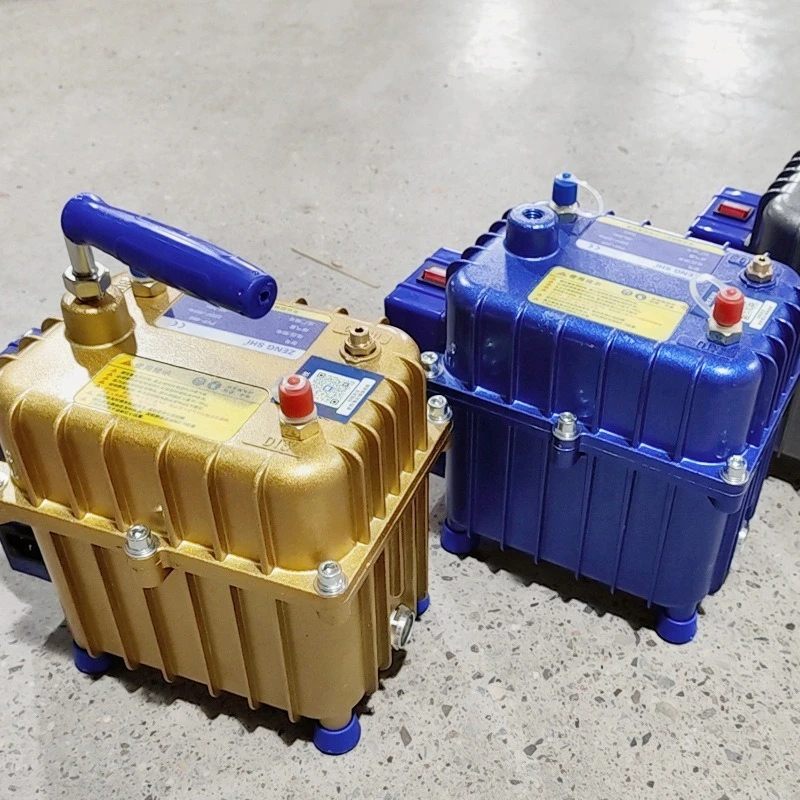 

220v New Car Air Conditioner Air Pump Aluminum Shell Dual-purpose Vacuum Pump Pressurized Air Conditioner Repair Tool