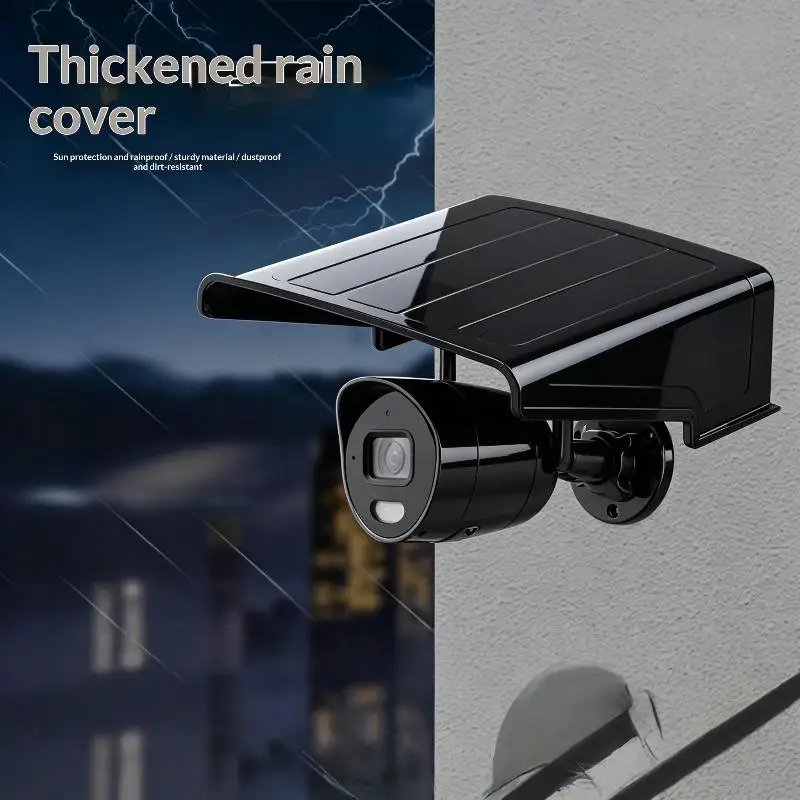 1Set Shield Wall Waterproof Rainproof Cover Protective Covers Turret Dome Cameras Protection Box Security Camera Protection Cas