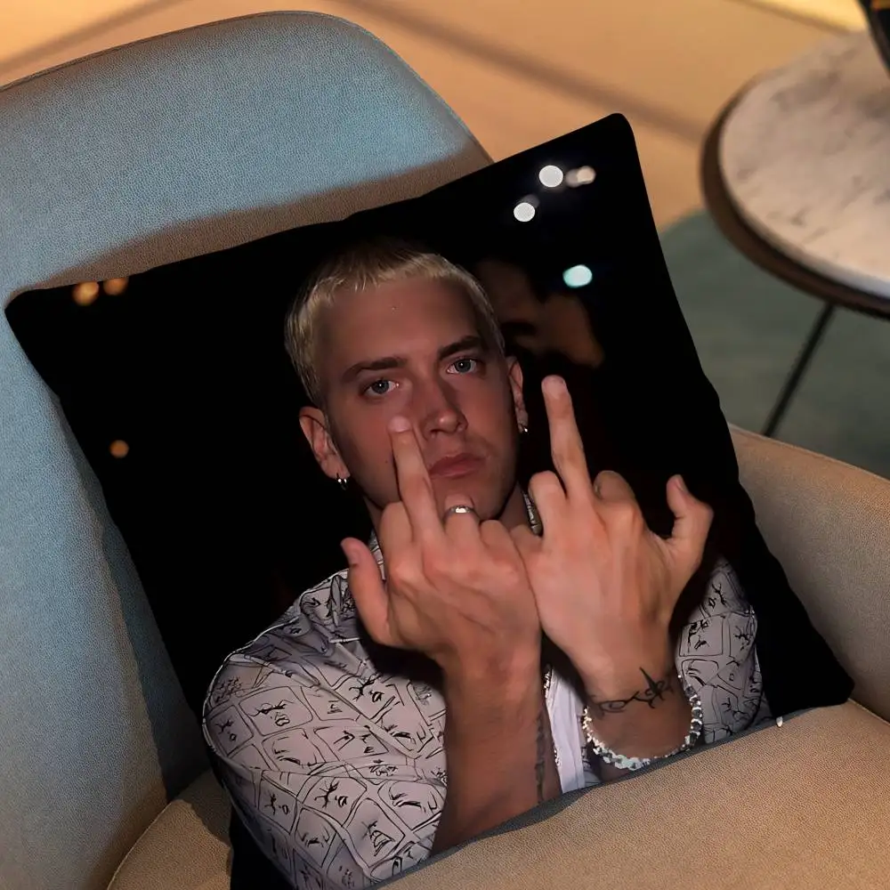 Lose Yourself Slim Shady Rap God Eminem day gift Pillow Case Living Room Sofa Cushion Cover Suitable For Home Bedroom