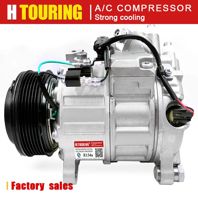 For BMW 3 F30 6 F06 7 F01 F02 X5 E70 X6 E71 / 228i 320i 328i 528i 535d 740 A/C Ac Compressor 64529216466 64 52 9 216 466 7SBU17A