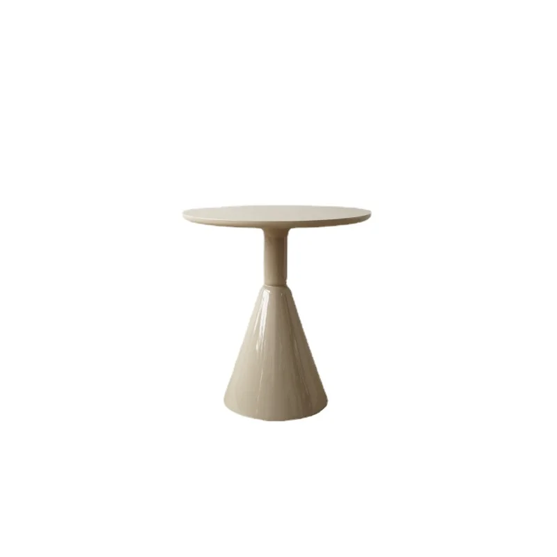 YY round Table Eight-Immortal Table FRP Small Apartment Home Cream Style Nordic Retro Chic Silent Style