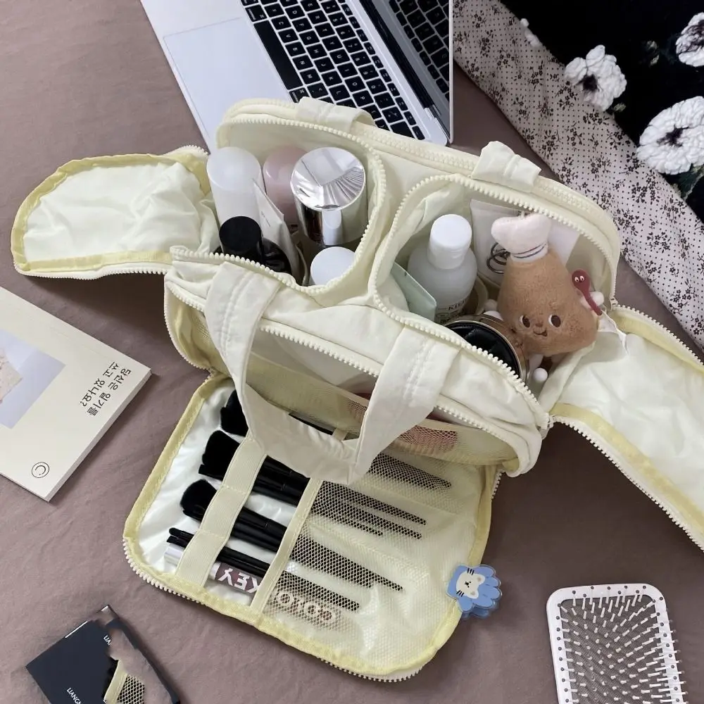 Ins Multi-pouch Travel Cosmetic Bag Waterproof Multifunction Makeup Pouch Bag Beauty Blogger Korean Style Travel Wash Bag Travel