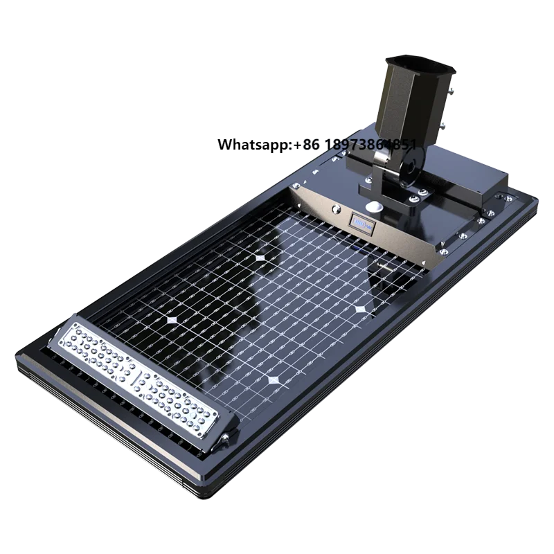 

120W Aluminum Solar Powered Waterproof Outdoor Solar Street Lamp Led Solar Street Light With LIFEPO4 Battery